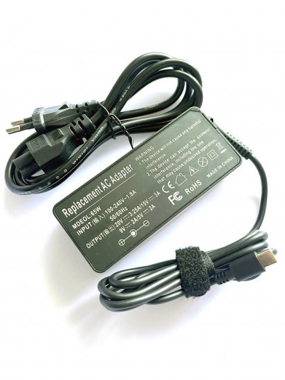 65W USB-C vervanging Adapter voor ADP-65SD B TPN-DA20 L43407-001 - Klik op de afbeelding om het venster te sluiten