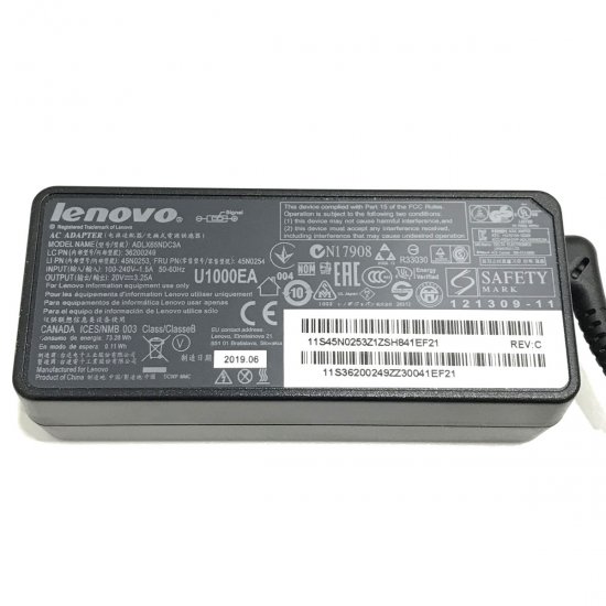 65W Lenovo Thinkbook 13s-IWL 20R90055MZ Adapter Origineel + Netsnoer - Klik op de afbeelding om het venster te sluiten