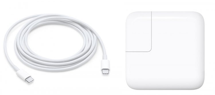 29W Adapter Oplader + USB-C Cable for Apple MacBook 12 2017 FNYF2KH/A - Klik op de afbeelding om het venster te sluiten