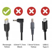 Originele 65W Lenovo ThinkPad X240 20AM001AGE Oplader Adapter + Netsnoer