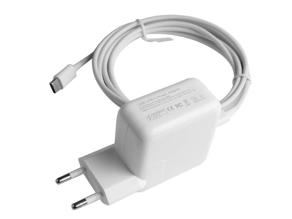 String string Pidgin kortademigheid 30W Apple iPad Pro 12.9 MTHP2B/A Adapter Voeding Oplader + USB-C Kabel
